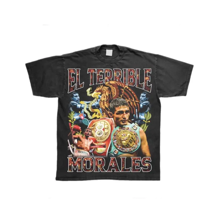 ERIK MORALES - Boxing Shirt for Combat Sports Fans – Fight Night T-Shirt