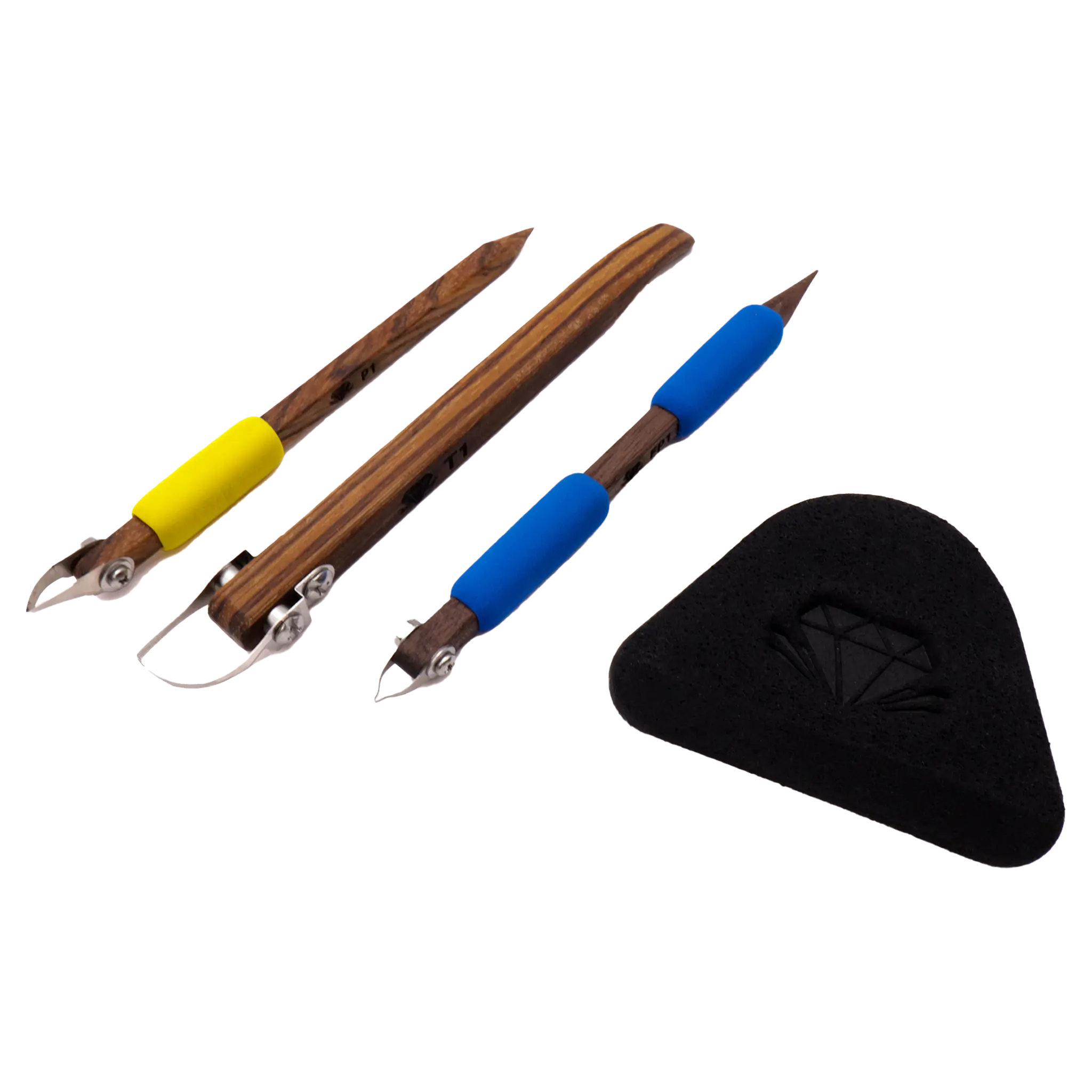 DiamondCore Tools – Starter Pottery Tool Kit (4-Pack)