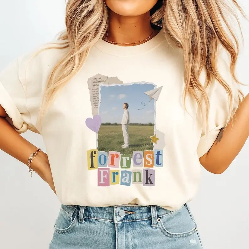 Vintage Magazine Forrest Frank Shirt, Jesus Generation Tour Shirt, Christian Music Fan Gift, Retro Aesthetic Graphic Tee, Music Lover Tshirt