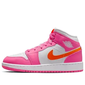 (GS) Air Jordan 1 Mid 'Pinksicle Orange' DX3240-681