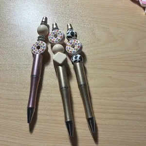 Doughnut Beaded Pens with Fun Designs for Writing Enthusiasts