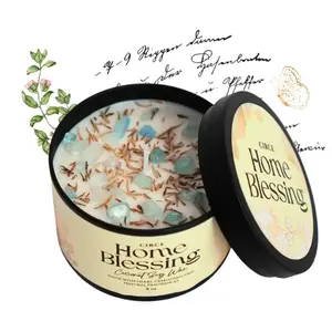 Home Blessing scented candle for ritual 8 oz Spell Candle, mother gift refillable