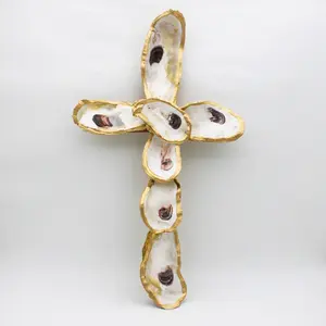 Large Oyster Cross 11" x 18"