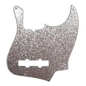 D'Andrea Pro Sparkle Pickguard for Fender Jazz/J-Bass - Silver Sparkle, DPP-JB-SIS