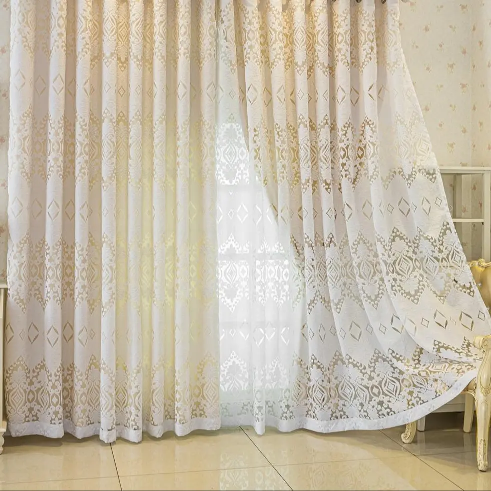 2pcs Elegant European Style Curtains, Window Curtain, Blackout Window Cover, Dual-Layer Blackout Fabric, Ideal for Living Room & Bedroom Decor, Stylish Home Accessories, Home Decorative Curtain, Home Decoration Curtain