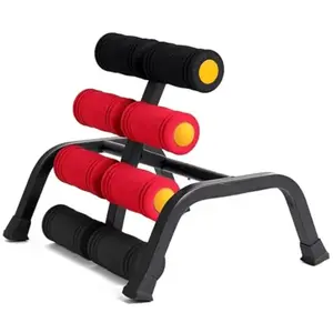 Foldable Mini Inversion Table with Back Massage Roller for Back Pain Relief Adjustable Ab Machine