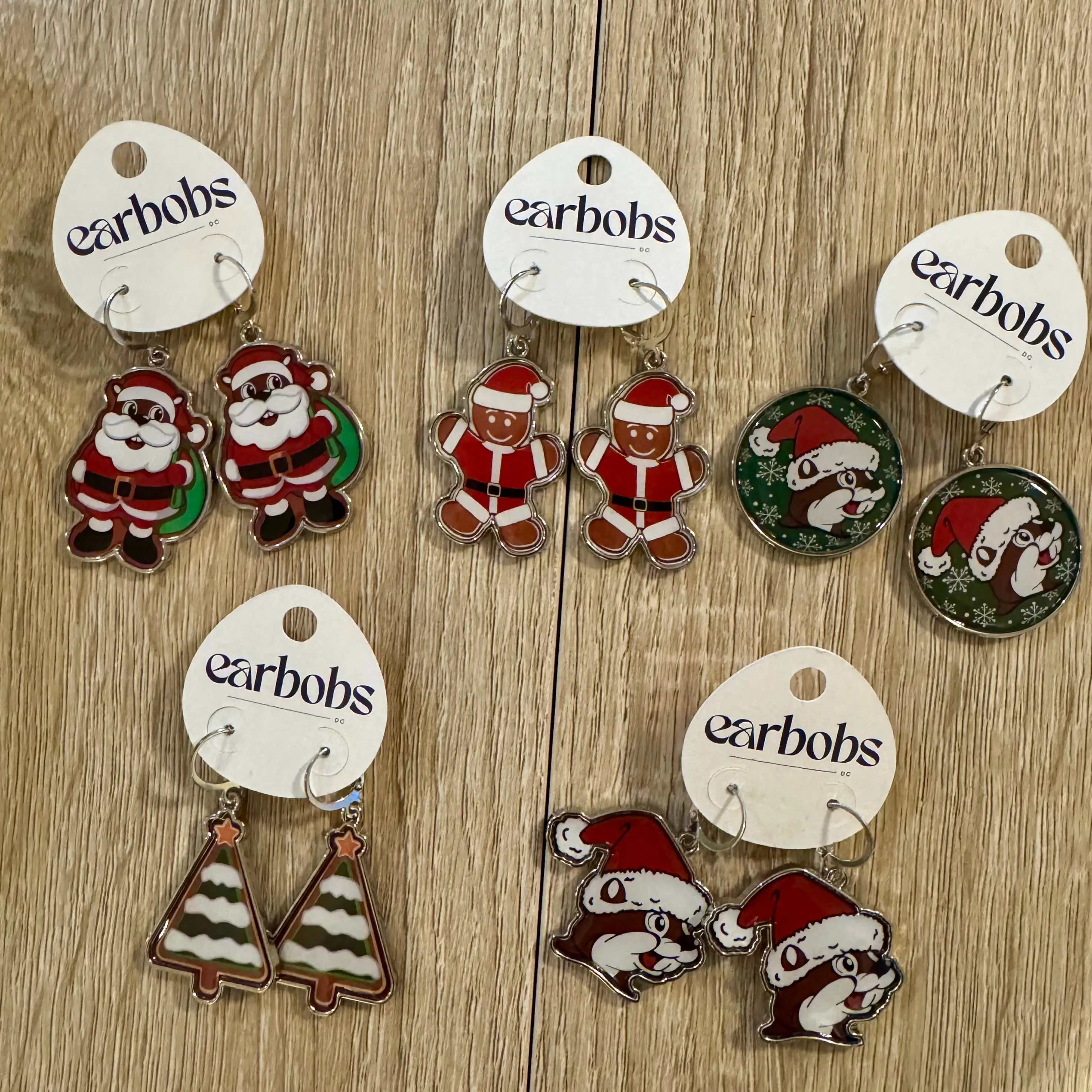 Holiday Buc-ee EarBobs