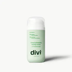Divi, Strand Plumping Styling Cream, For Thin or Flat Hair, Instant + Long-Term Volume Boost, 4 oz.