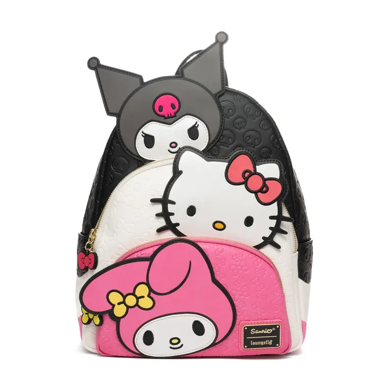 Hello Kitty Sanrio Backpack For Teens Women Kawaii Faux - View #5