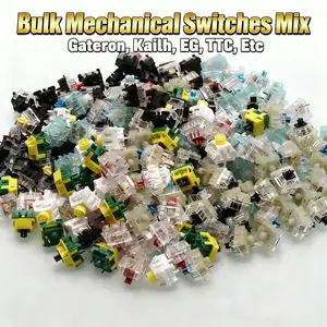 Warehouse Clearance! Bulk Mechanical Switches Mix (50/100pcs) Perfect for Mechanical Keyboard Builders & Workshops