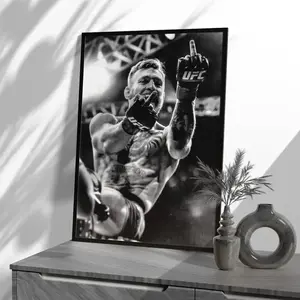 Conor Mcgregor Boxing Poster Wall Art Family Décor Decor Glossy