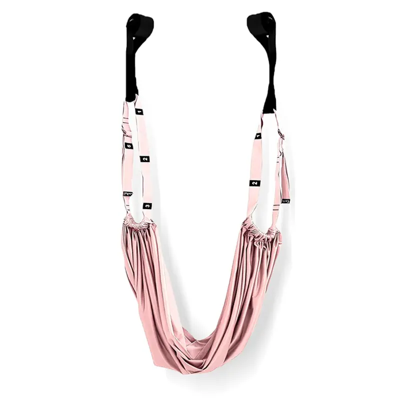 Aerial Yoga Hanging Rope Door Strap Home Waist Trainer Inversion Stretching Belt Shoulder Back Opener Handstand Workout Equipment for Yoga Fitness
