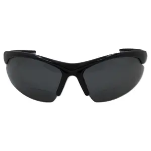Blazin Maui Wrap, Polarized Nearly Invisible Line Bifocal Sunglasses