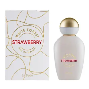 Khadlaj La fede White Forest Strawberry for Unisex eau De Parfum spray, 3.4 ounce