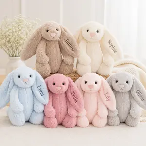 Jellycat Bashful Bunny Plush with Floral Liberty Ears – Ultra Soft Floppy Rabbit Stuffed Animal, Cute Bunny Gift for Kids, Baby Shower, Easter, Birthday & Plush Collectors, Nursery Decor, US Stock