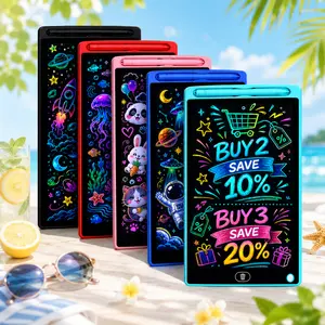 10pcs 8.5in Reusable Electronic LCD Writing Graphics Tablets - Toddler Educational Learning Devices, Interactive Drawing Pads for School & Home Use, Kindergarten Boy Toys, Graphics Tablet
