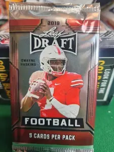 2019 Leaf Draft Football Pack