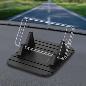 Silicone Car Dashboard Phone Holder Anti-Slip Mat Pad Universal GPS Bracket Stand for iPhone Samsung All Phones