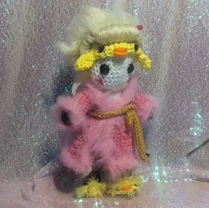 Crochet Amigurumi Lucifer Inspired Doll from Hazbin Hotel