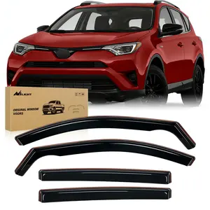 Nilight in Channel Rain Guards for Toyota RAV4 2013 2014 2015 2016 2017 2018 Original Window Deflectors, Vent Window Visors-4PCS Car Auto Accessories dealsforyoudays, Automotive, Vehicle