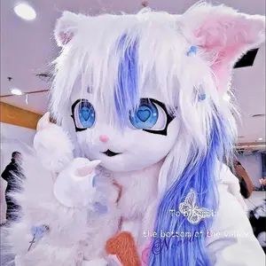 Fursuit Head Kigurumi Kig Furry Mask Cosplay Costume Paws Tail Comiket Furry Headbase Cat Rabbit Doll Animal Cosplay Costume
