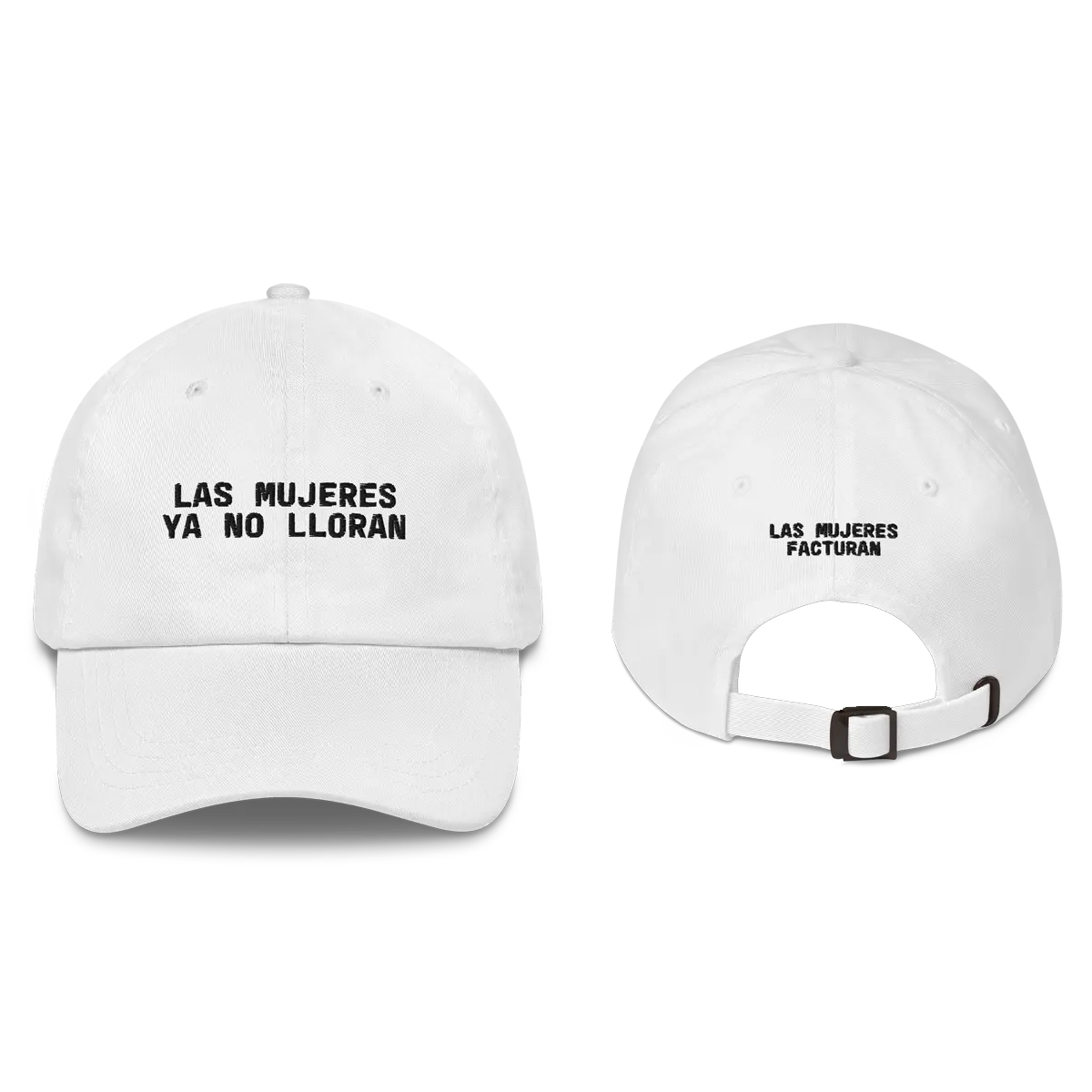 Las Mujeres Ya No Lloran Dad Hat - White