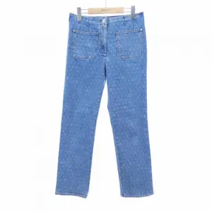 Pre-owned CHANEL Denim Small Leather Goods Jeans