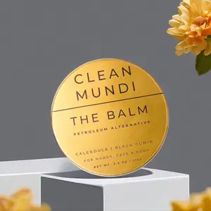 CLEAN MUNDI The Balm - Petroleum Jelly Alternative - Moisturizing & Hydrating Body Care Lotion - Calendula & Black Cumin - 3.5 oz