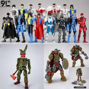 9L3D Invincible Slayer Daryl Dixon Lucky13 Action Figure Dummy13 Multi-Jointed Collectible Model Toys Titan13 Birthday Gifts T13