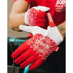 Corpo Moto Gloves - Red & White