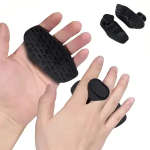 Anti Slip Weight Lifting Grips Pull Ups Gym Training Unisex Ergonomic Rubber Hand Protector Strengthener Handle Gloves