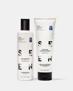 SEEN Deeper Fragrance Free Essential Bundle - Intensive Moisture System for Dry Hair