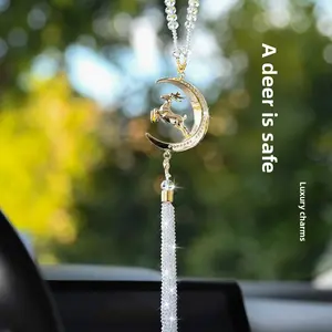 Safe Journey Car Pendant - Premium Durable Material Car Interior Accessory for Men, Home Decor Miniature Statue