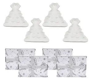 Temp-tations Seasonal Set of (4) Spoon Rests with Gift Boxes