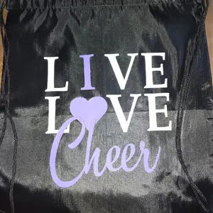 Cheer Drawstring Bag