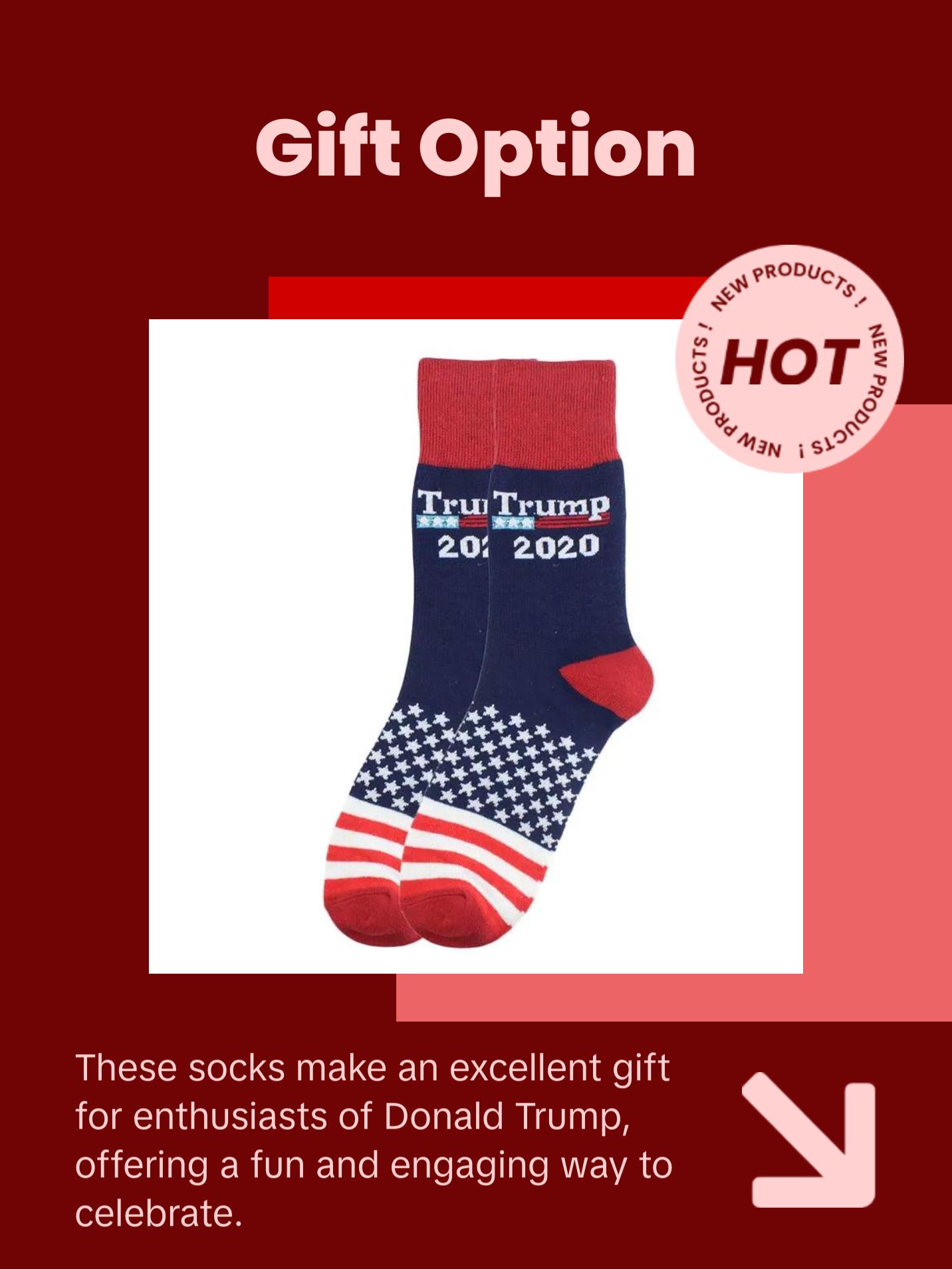 Presidential Donald Trump Socks