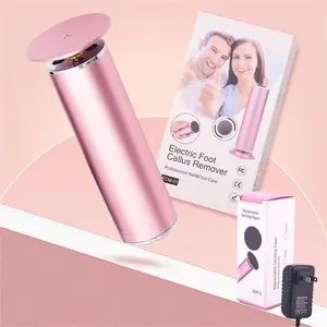 Summer Electric Foot File,Adjustable Rotatable Electronic Foot Dead Skin Remover, Callus Remover Tool for Home& Nail Salon, Pedicure Care Tool Manicure Pedicure Aluminum Lightweight