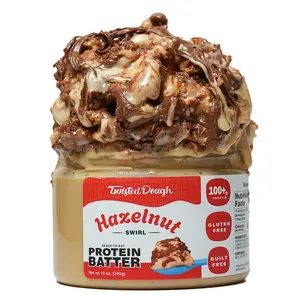 Hazelnut Swirl Protein Batter