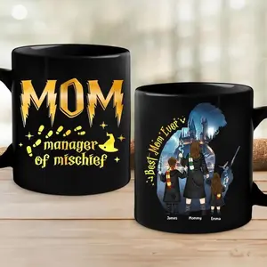 [SALE OFF - SHIP FROM US] Custom Manager Of Mischief Mom Mug, Best Mom Ever Mug, Magical Mom Mug, Mama Mug, Fantastic Mama Mug, Mother's Day Gift For Mom