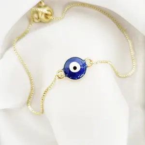 NAZAR | 14k Gold Evil Eye Protection Bracelet