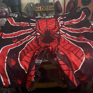 Random 5-Piece Set Plus Size Men's Long Thong Underwear, Breathable Sport Briefs, Quick-Dry, Halloween Print, Anti-Slip, Comfortable Elastic Waistband, Workout Gym Underwear