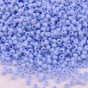 Frosted Glass Beads