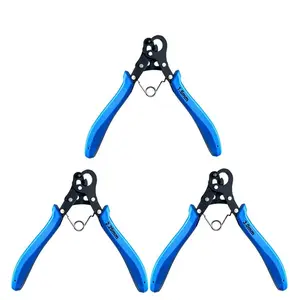 9-Pin Rolling Needle Pliers Round Nose Wire Wrapping C-Ring 14k Gold Wire 925 Silver Wire Copper Wire Jewelry Beading Handcraft Pliers