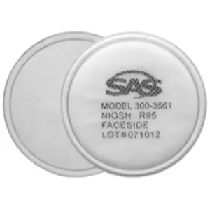 SAS Safety  R95 Breathe Mate Particulate Filters - Box of 12