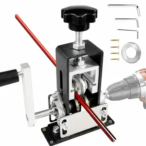 Manual Wire Stripper Tool – Drill Compatible Cable Stripping Device,No Assembly Needed,Fast and Effortless Wire Stripping for Copper and Aluminum Wires,Adjustable,Durable Tool for Electrical Work,DIY,Home Repair,Workshop Use