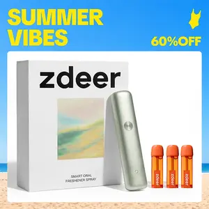 zdeer Smart Electronic Oral Spray PW13 ,Instant Fresh Breath Device with Replaceable Flavor Pods, Portable Nano-Mist Mouth Refresher for Travel, Dates & Daily Routine, Self-Care Wellness Gift#Summervibes