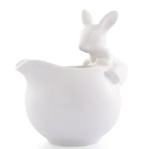 Porcelain Climbing Bunny Creamer