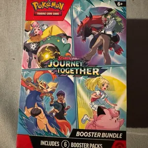 Pokémon Journey Together - Sealed Bundle with 6 Boosters Packs