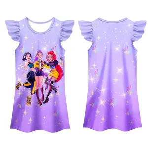 2025 Costumes Demon Hunters Pop singer dress home print nightgown