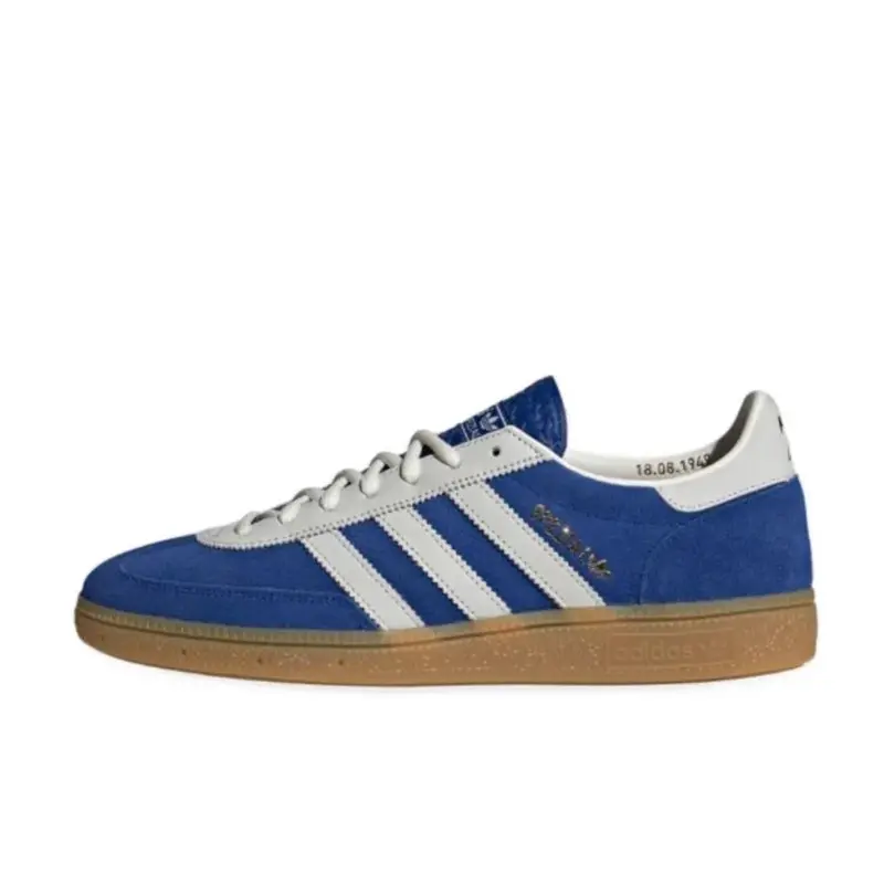Adidas Men's Handball Spezial Sneaker, 75th Anniversary Premium Suede Trainer for Casual Fashion in Collegiate Royal, Sports Shoes, Classics, Mensfashion, Casual Wear, Removable Insole, Footwear, Athletic, Classic Detailing, True Size Fit, Relaxed
